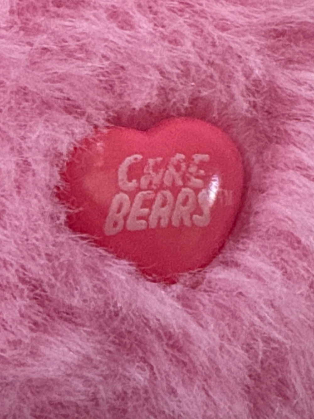 Care Bears “Cheer Bear” Pink W/ Rainbow Tummy Backpack Hideaway - Picture 4 of 7